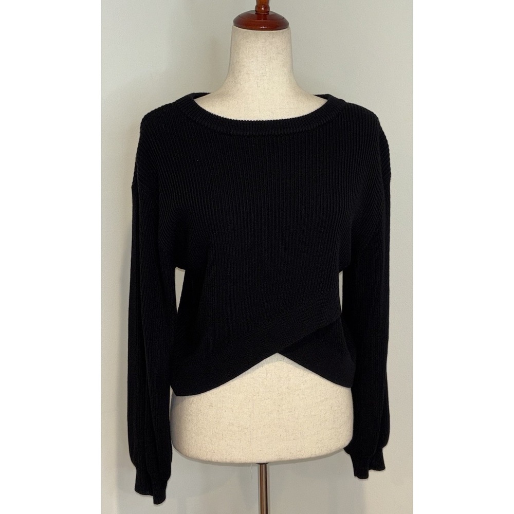 Lululemon Reversible Crossover Sweater Size Black Women's 6